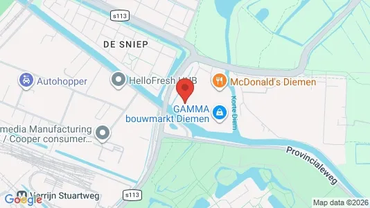 Bedrijfsruimtes for rent i Diemen - Foto uit Google Street View