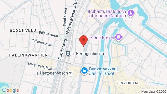 Kantorruimte for rent i Den Bosch - kort over placeringen