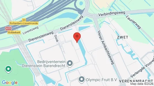Bedrijfsruimtes for rent i Barendrecht - kort over placeringen