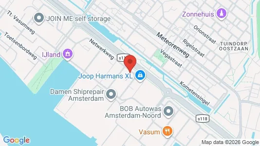 Bedrijfsruimtes for rent i Amsterdam Noord - kort over placeringen