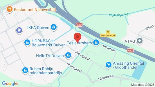 Kantorruimte for sale i Duiven - kort over placeringen