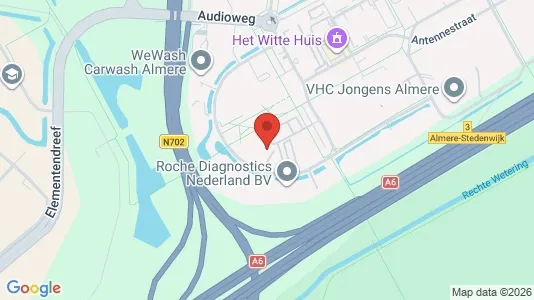 Bedrijfsruimtes for sale i Almere - kort over placeringen