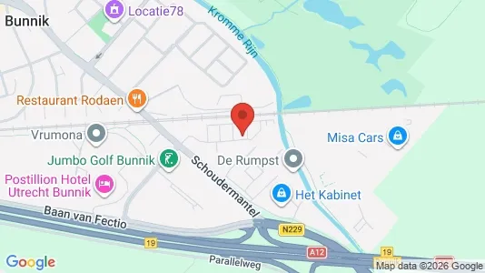 Bedrijfsruimtes for rent i Bunnik - Foto uit Google Street View