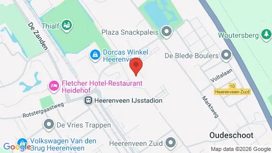 Bedrijfsruimtes for rent i Heerenveen - kort over placeringen
