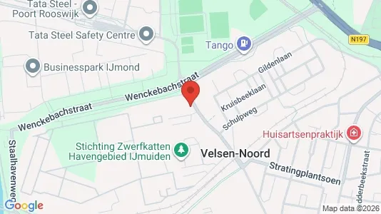 Bedrijfsruimtes for rent i Velsen - kort over placeringen