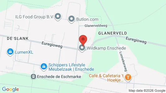 Bedrijfsruimtes for rent i Enschede - kort over placeringen
