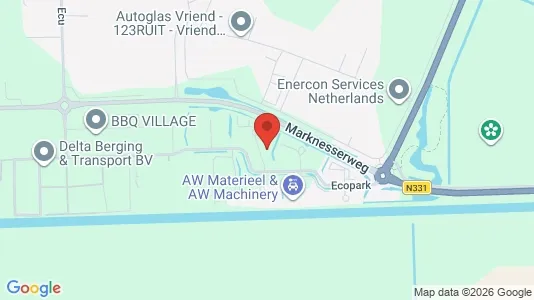Producties for rent i Noordoostpolder - kort over placeringen