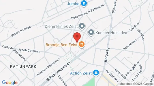 Bedrijfsruimtes for rent i Zeist - Foto uit Google Street View