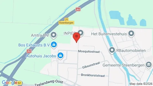 Bedrijfsruimtes for rent i Steenbergen - kort over placeringen