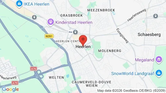 Winkels for rent i Heerlen - Foto uit Google Street View