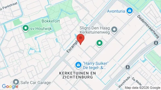 Bedrijfsruimtes for rent i The Hague Escamp - Foto uit Google Street View
