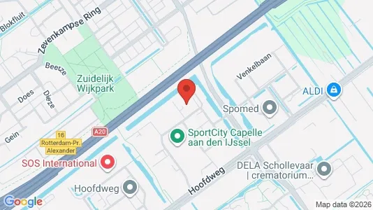 Kantorruimte for rent i Capelle aan den IJssel - kort over placeringen