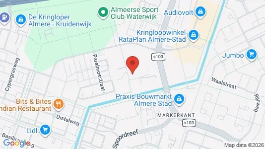 Bedrijfsruimtes for rent i Almere - Foto uit Google Street View