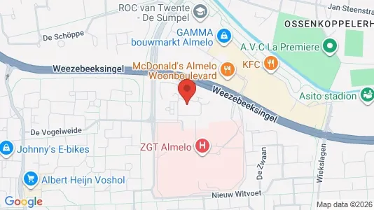 Bedrijfsruimtes for rent i Almelo - Foto uit Google Street View