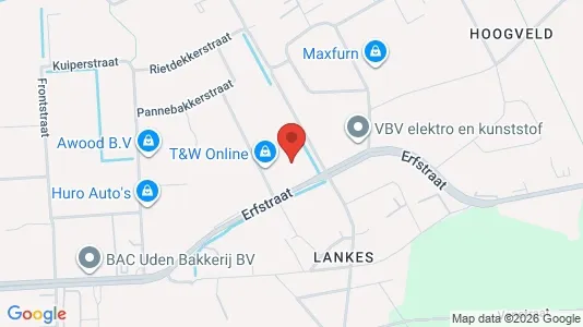 Bedrijfsruimtes for rent i Uden - Foto uit Google Street View