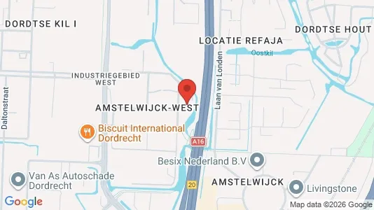 Bedrijfsruimtes for rent i Dordrecht - kort over placeringen
