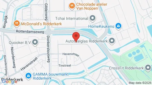Bedrijfsruimtes for rent i Ridderkerk - kort over placeringen