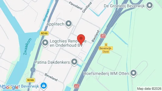 Bedrijfsruimtes for rent i Beverwijk - Foto uit Google Street View