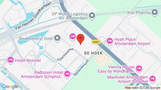 Kantorruimte for rent i Haarlemmermeer - kort over placeringen