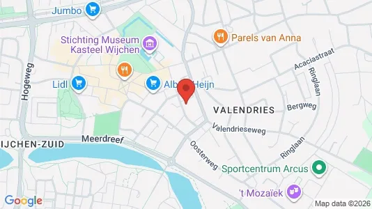 Kantorruimte for rent i Wijchen - kort over placeringen