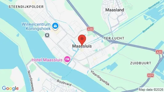 Kantorruimte for rent i Maassluis - Foto uit Google Street View