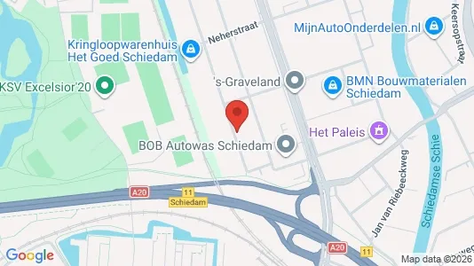 Bedrijfsruimtes for rent i Schiedam - Foto uit Google Street View