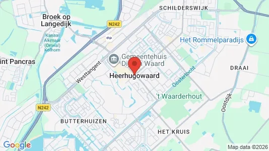 Kantorruimte for rent i Heerhugowaard - kort over placeringen