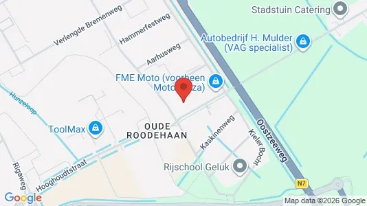 Bedrijfsruimtes for rent i Groningen - kort over placeringen