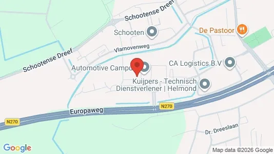 Bedrijfsruimtes for rent i Helmond - Foto uit Google Street View