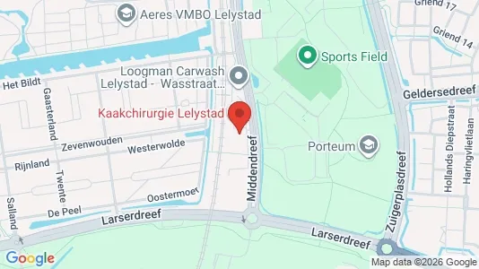 Bedrijfsruimtes for rent i Lelystad - Foto uit Google Street View