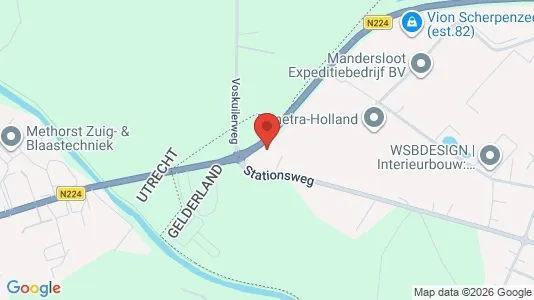 Bedrijfsruimtes for sale i Scherpenzeel - kort over placeringen