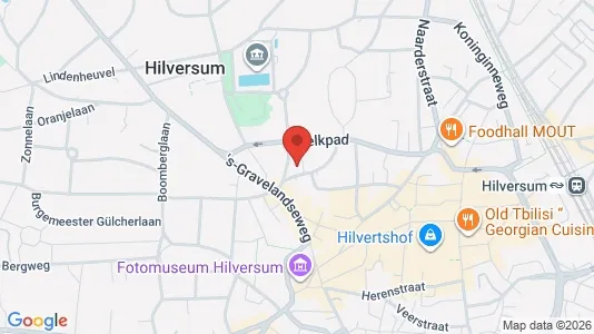 Kantorruimte for rent i Hilversum - kort over placeringen
