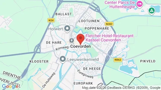 Horeca panden for rent i Coevorden - Foto uit Google Street View