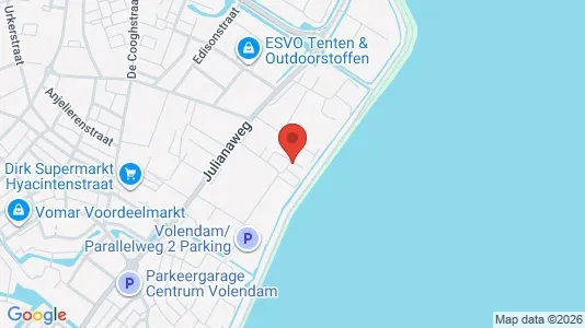 Producties for sale i Edam-Volendam - kort over placeringen