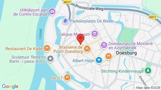 Bedrijfsruimtes for sale i Doesburg - kort over placeringen
