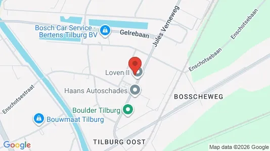 Bedrijfsruimtes for rent i Tilburg - Foto uit Google Street View