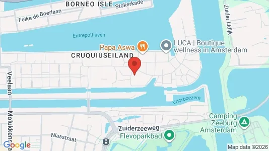 Bedrijfsruimtes for sale i Amsterdam Zeeburg - kort over placeringen