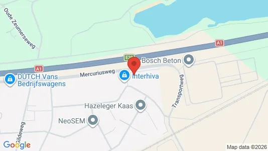 Bedrijfsruimtes for rent i Barneveld - kort over placeringen