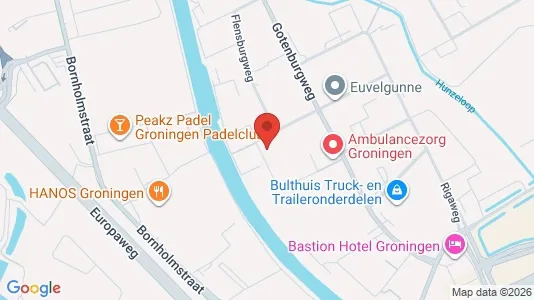 Bedrijfsruimtes for sale i Groningen - kort over placeringen