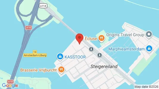 Kantorruimte for rent i Amsterdam Zeeburg - kort over placeringen