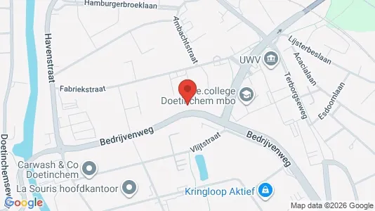 Kantorruimte for rent i Doetinchem - kort over placeringen