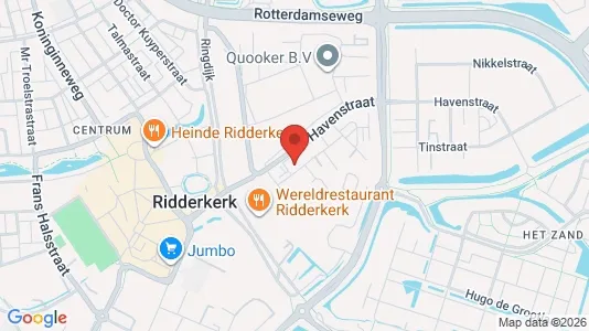 Bedrijfsruimtes for rent i Ridderkerk - kort over placeringen