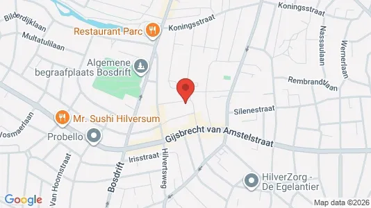 Bedrijfsruimtes for sale i Hilversum - kort over placeringen