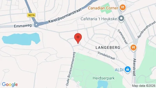 Bedrijfsruimtes for rent i Brunssum - kort over placeringen