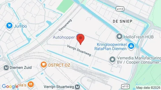 Bedrijfsruimtes for rent i Diemen - kort over placeringen
