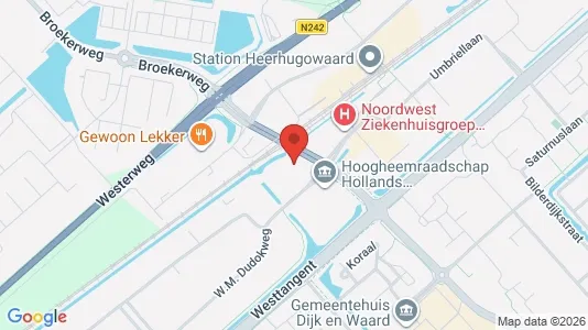 Bedrijfsruimtes for sale i Heerhugowaard - kort over placeringen