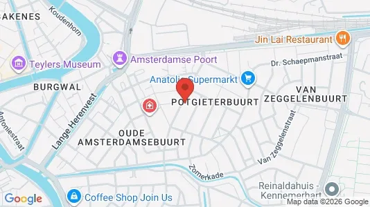 Kantorruimte for rent i Haarlem - kort over placeringen