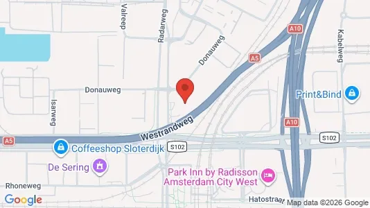Kantorruimte for rent i Amsterdam Westpoort - kort over placeringen