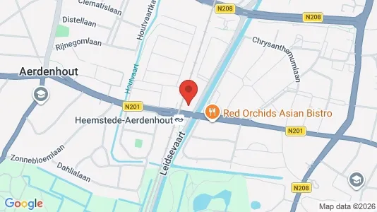 Kantorruimte for rent i Heemstede - kort over placeringen
