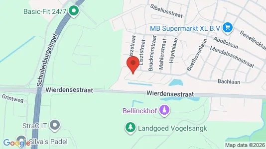 Bedrijfsruimtes for sale i Almelo - kort over placeringen